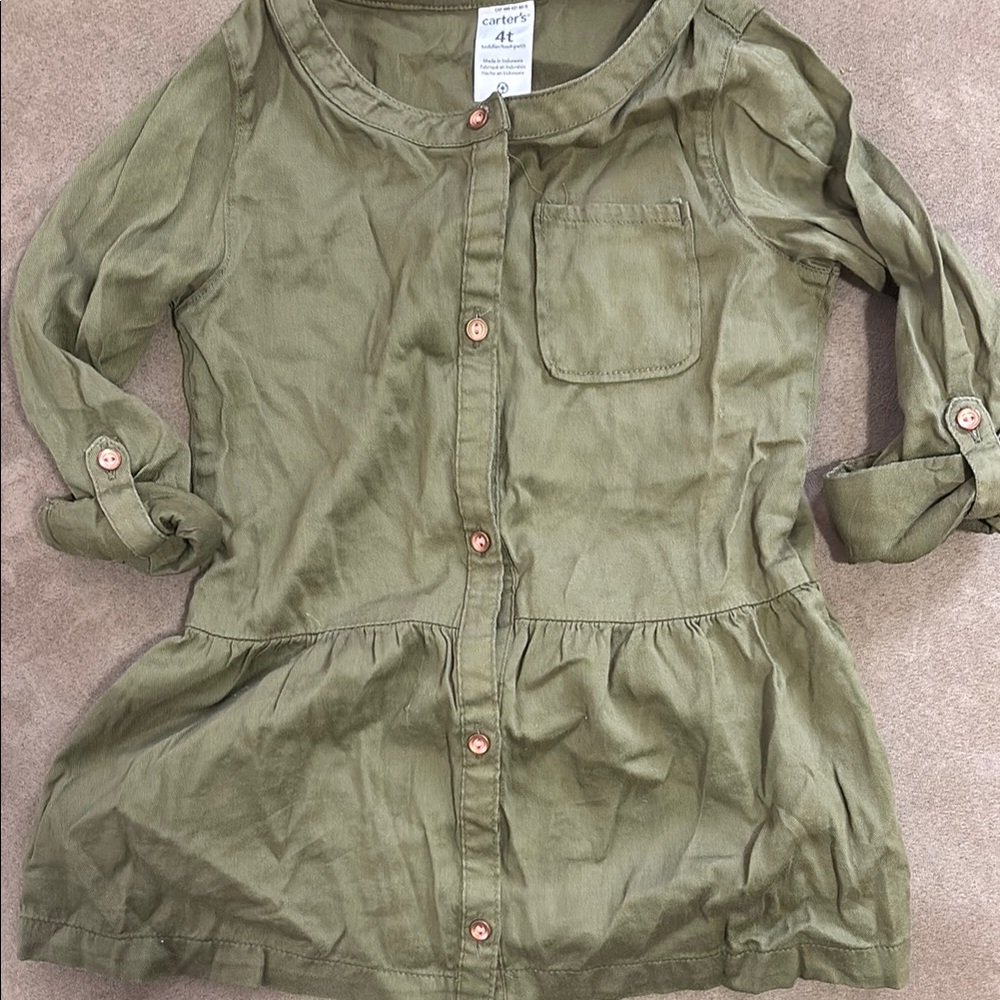 Carter's Green Toddler Top